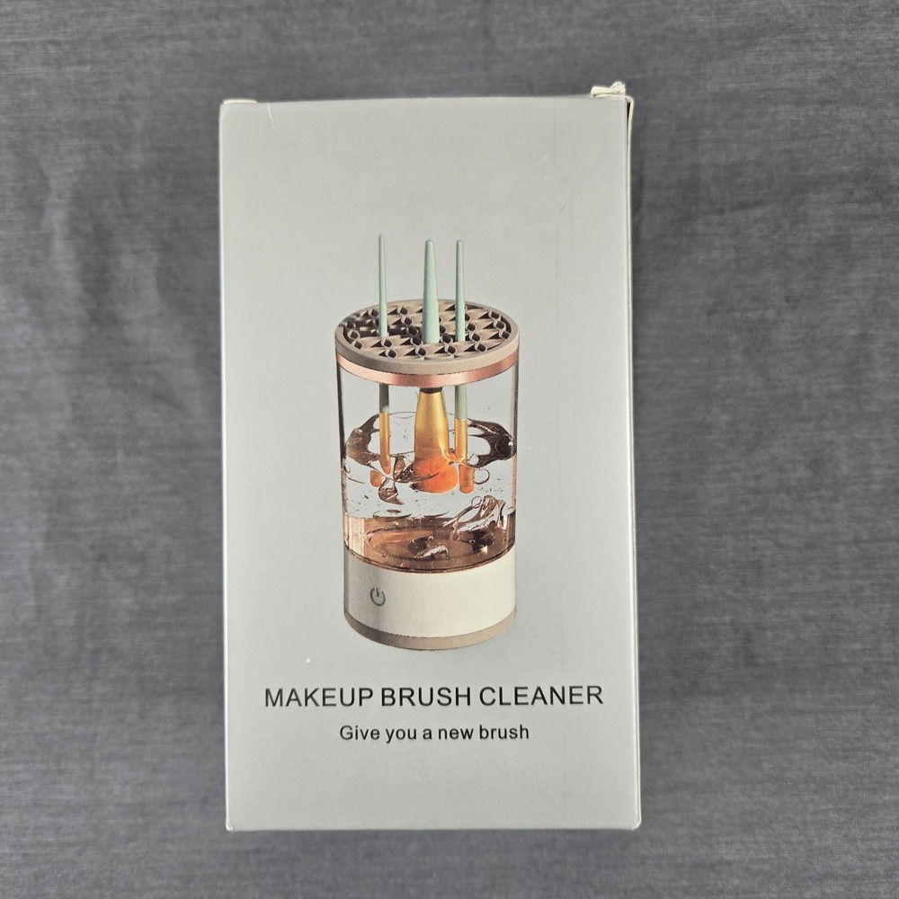 Electric Makeup Brush‎ Cleaner Machine Automatic Spinner USB Powered NEW